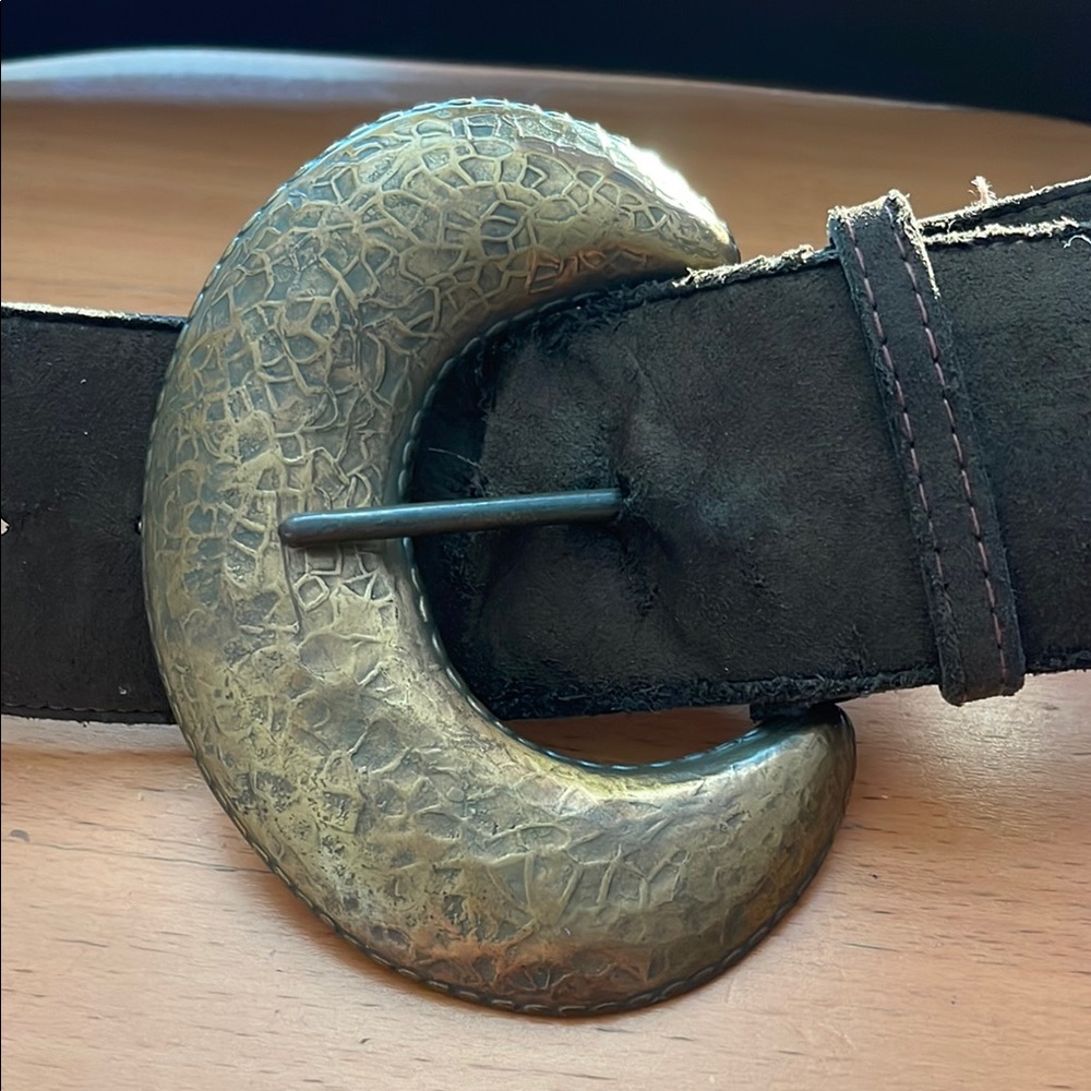 Vintage Brass Belt Buckle